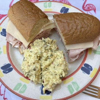 Backstreet - Whole Ham Sandwich with potato salad - Sandwiches Near Me - Riverside, California
