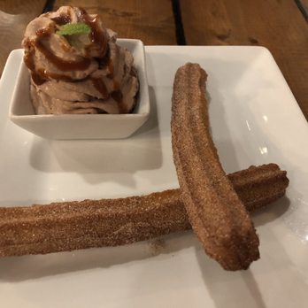 La Patrona - Churros with chocolate cream - Mexican Near Me - Sherwood Park, Alberta