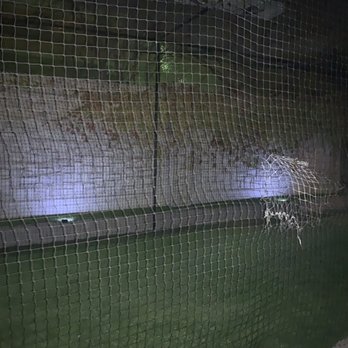 Cal-Green Turf - Night time with cage up - Artificial Turf Near Me Cal-Green Turf - Night time with cage up - Artificial Turf Near Me