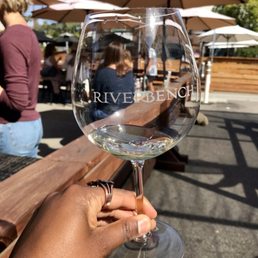 Chardonnay on the patio! It was incredible! Delicious wines here! Chardonnay on the patio! It was incredible! Delicious wines here!