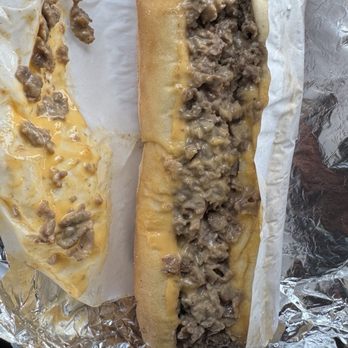 Cheat’s Cheesesteaks - Large Classic Cheesesteak - full of meat and very flavorful. - Cheesesteaks Near Me - Charlotte, North Carolina