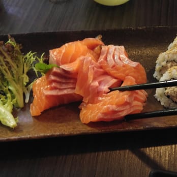Isshin Japanese Restaurant - This is about 4 serves of the sashimi portion - Japanese Near Me - Forest Hill, VIC