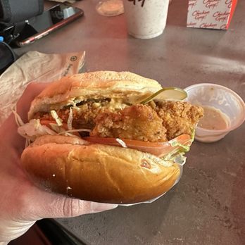 Chicken Guy! Dallas - Regular chicken sandwich - Juice Bars & Smoothies Near Me - Dallas, Texas Chicken Guy! Dallas - Regular chicken sandwich - Juice Bars & Smoothies Near Me - Dallas, Texas