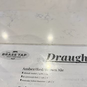 The Brass Tap - I had the top 3 - Beer Bar Near Me - Richardson, Texas The Brass Tap - I had the top 3 - Beer Bar Near Me - Richardson, Texas