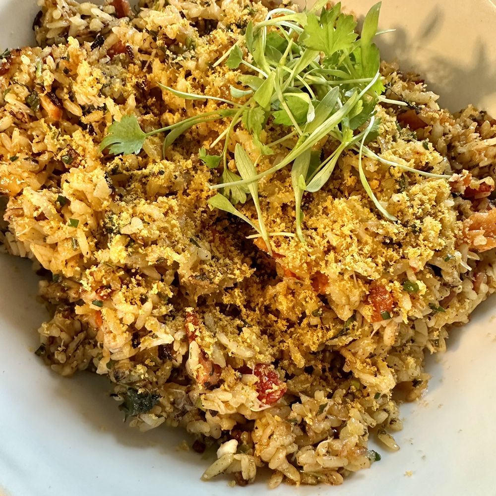 Delaney Oyster House - Crab fried rice - Seafood Near Me - Charleston, South Carolina Delaney Oyster House - Crab fried rice - Seafood Near Me - Charleston, South Carolina