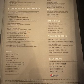 Great American Steakhouse - Menu - Steakhouses Near Me - El Paso, Texas Great American Steakhouse - Menu - Steakhouses Near Me - El Paso, Texas