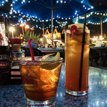 Nico's Pier 38 - Old fashioned and mai tai - Seafood Near Me - Honolulu, Hawaii