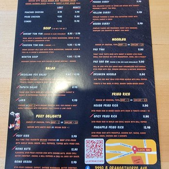 Luck Gai Cafe - Menu - Chicken Shop Near Me - Anaheim, California