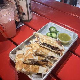 Brisket Quesadilla