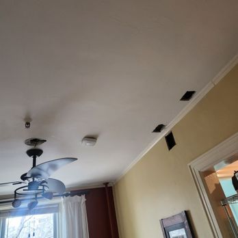 Belaget Painting & Services - Before; lots of holes from electrical work - Painters Near Me Belaget Painting & Services - Before; lots of holes from electrical work - Painters Near Me