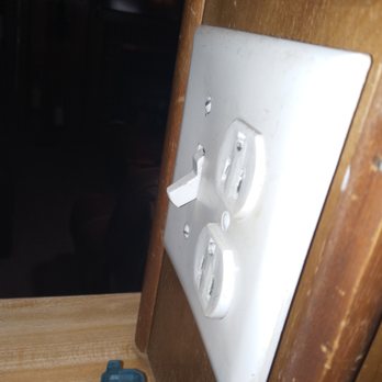 Mendoza Electric - The outlet he pulled out and put it back upside down and it is loose and crooked - Electricians Near Me Mendoza Electric - The outlet he pulled out and put it back upside down and it is loose and crooked - Electricians Near Me