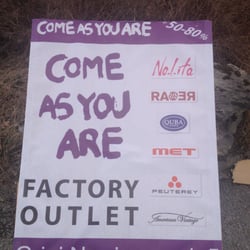 Come As You Are Outlet