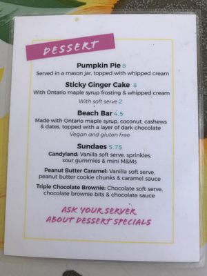 Menu photo 2 Island Cafe Toronto, ON