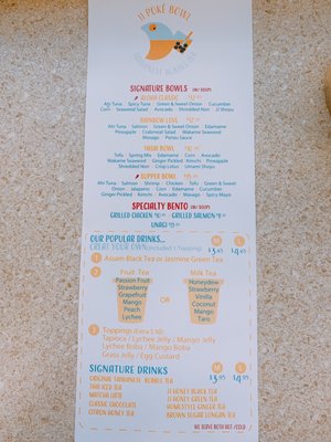 Menu photo 7 JJ Poke Pittsburgh, PA