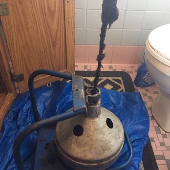 J Rooter Sewer and Drain Cleaning - Heavy build up of hair. - Plumbing Near Me J Rooter Sewer and Drain Cleaning - Heavy build up of hair. - Plumbing Near Me