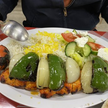 Saffron Food Mart - Chicken Kabob plate - Persian/Iranian Near Me - Torrance, California