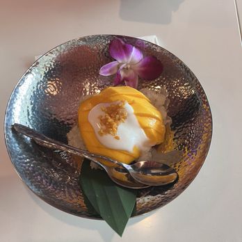Osha Thai Kitchen - Mango Sticky Rice - Thai Near Me - Houston, Texas Osha Thai Kitchen - Mango Sticky Rice - Thai Near Me - Houston, Texas