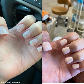 Kelly's Nails & Spa - What a difference! Done by Kevin. More on the natural look. - Nail Salons Near Me - Gilbert, Arizona Kelly's Nails & Spa - What a difference! Done by Kevin. More on the natural look. - Nail Salons Near Me - Gilbert, Arizona