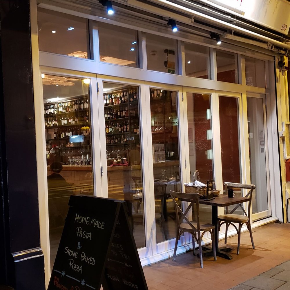 Terra Rossa - Exterior of the restaurant - Italian Near Me - London, XGL