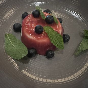 Black Sheep Brasserie - Lemon panna cotta  @rosyeatssj - New American Near Me - San Jose, California