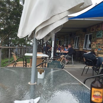 Pitstop on Mt Mee - Outdoor seating. You wouldn't want to sit indoors with these views. - Fast Food Near Me - Dayboro, QLD