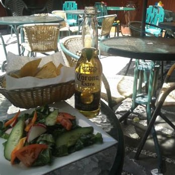 Paquito's - Lunch salad! And look, they even gave me a lime with my beer! - Mexican Near Me - New York, New York Paquito's - Lunch salad! And look, they even gave me a lime with my beer! - Mexican Near Me - New York, New York