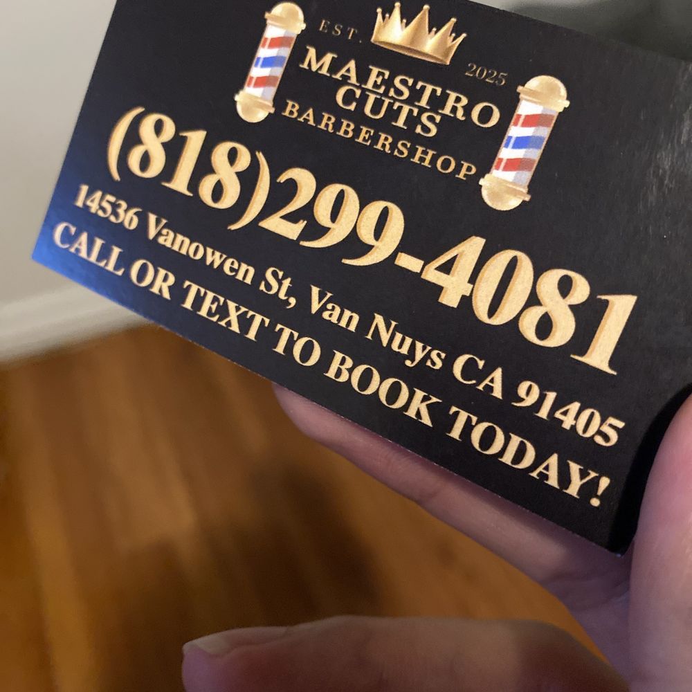 Maestro Cuts Barbershop - Barbers Near Me - Van Nuys, California Maestro Cuts Barbershop - Barbers Near Me - Van Nuys, California