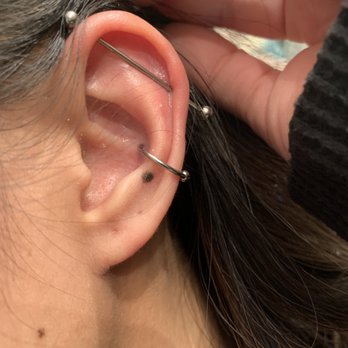 Plan9piercing - Industrial and conch (with a hoop) piercings - Tattoo Near Me - Henderson, Nevada Plan9piercing - Industrial and conch (with a hoop) piercings - Tattoo Near Me - Henderson, Nevada