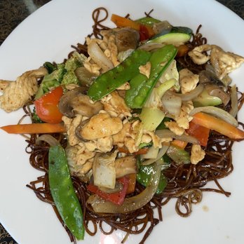 Thai Meal - Pan fried noodles with chicken - Asian Fusion Near Me - Plantation, Florida Thai Meal - Pan fried noodles with chicken - Asian Fusion Near Me - Plantation, Florida