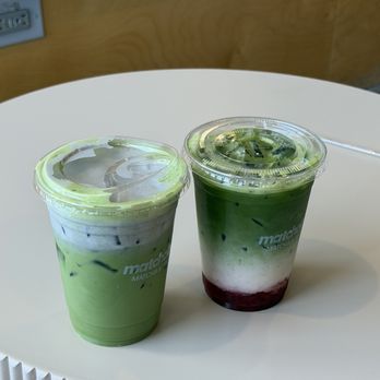Matchabae - Sesame matcha and strawberry matcha - Cafes Near Me - Lynnwood, Washington