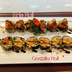 Erie Rll and Godzilla Roll