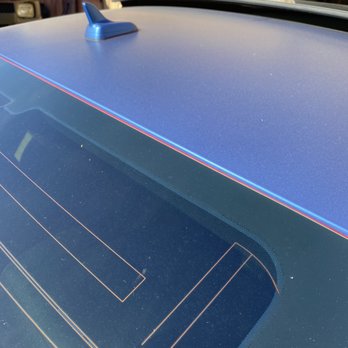 Findlay Customs - It wouldn't have taken much more time to cover all the paint on this window - Auto Customization Near Me - Henderson, Nevada Findlay Customs - It wouldn't have taken much more time to cover all the paint on this window - Auto Customization Near Me - Henderson, Nevada