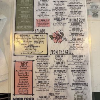 Dear Dad’s - Menu - Mexican Near Me - Greensboro, North Carolina Dear Dad’s - Menu - Mexican Near Me - Greensboro, North Carolina