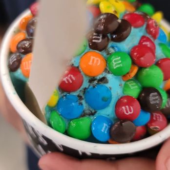 Afters Ice Cream - Cookie Monster with mini m&ms - Ice Cream & Frozen Yogurt Near Me - Temecula, California Afters Ice Cream - Cookie Monster with mini m&ms - Ice Cream & Frozen Yogurt Near Me - Temecula, California