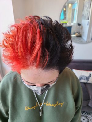colors and vivid colors - These are examples of vivid and rich coloring! We also have some extension guests showing off their locks! colors and vivid colors - These are examples of vivid and rich coloring! We also have some extension guests showing off their locks!