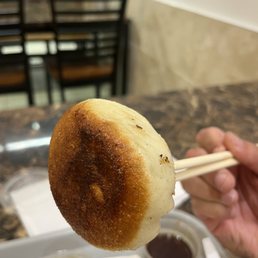 Pan fried pork bun Pan fried pork bun
