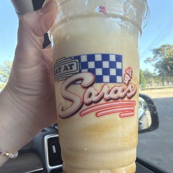 Sara's - Peanut butter shake - Burgers Near Me - Erie, Pennsylvania Sara's - Peanut butter shake - Burgers Near Me - Erie, Pennsylvania