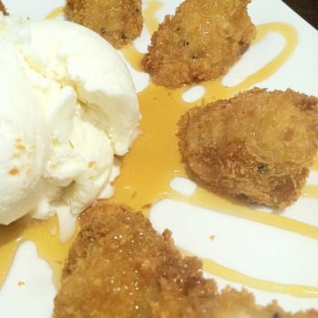 Lanna Thai - Mmmmmm, fried banana in sesame batter with honey - Thai Near Me - Everett, Washington Lanna Thai - Mmmmmm, fried banana in sesame batter with honey - Thai Near Me - Everett, Washington