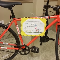 Talecris Plasma Resources - Portland - Bike Giveaway every week in April! Come in and donate!