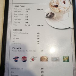The Fish and Chips - Menu