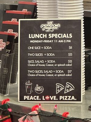 Menu photo 4 Sgt Pepperoni's Pizza Store Aliso Viejo, CA Menu photo 4 Sgt Pepperoni's Pizza Store Aliso Viejo, CA