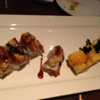 Sumou Restaurant - Unaju roll and Mango Hawaii roll - Japanese Near Me - Bay Shore, New York Sumou Restaurant - Unaju roll and Mango Hawaii roll - Japanese Near Me - Bay Shore, New York