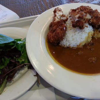 Cream Pan - Chicken katsu curry w/side salad ($9) - Bakeries Near Me - Tustin, California Cream Pan - Chicken katsu curry w/side salad ($9) - Bakeries Near Me - Tustin, California