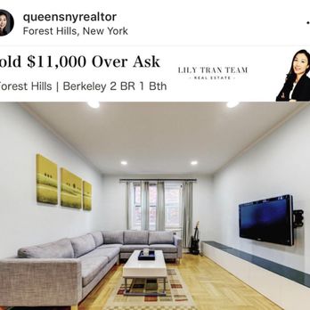 Lily Tran Team - eXp Realty - The Berkeley Unit 506 Sold $11,000 Over Ask! 

Follow us on Instagram @queensnyrealtor for new listings and updates - Real Estate Agents Near Me - Forest Hills, New York