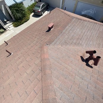 Complete Roofing - Corner shingle needing replacement - Roofing Near Me - Los Angeles, California Complete Roofing - Corner shingle needing replacement - Roofing Near Me - Los Angeles, California