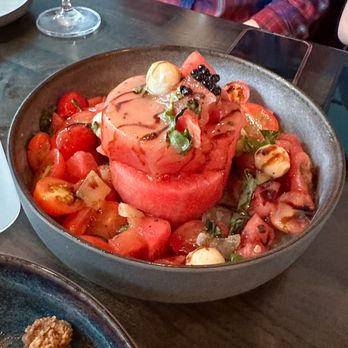 Mazaro Italian Restaurant - Watermelon Salad - Italian Near Me - Arlington, Virginia Mazaro Italian Restaurant - Watermelon Salad - Italian Near Me - Arlington, Virginia