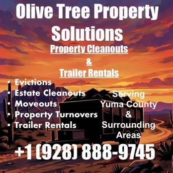Olive Tree Property Solutions - Trailer Rental Near Me - Yuma, Arizona Olive Tree Property Solutions - Trailer Rental Near Me - Yuma, Arizona