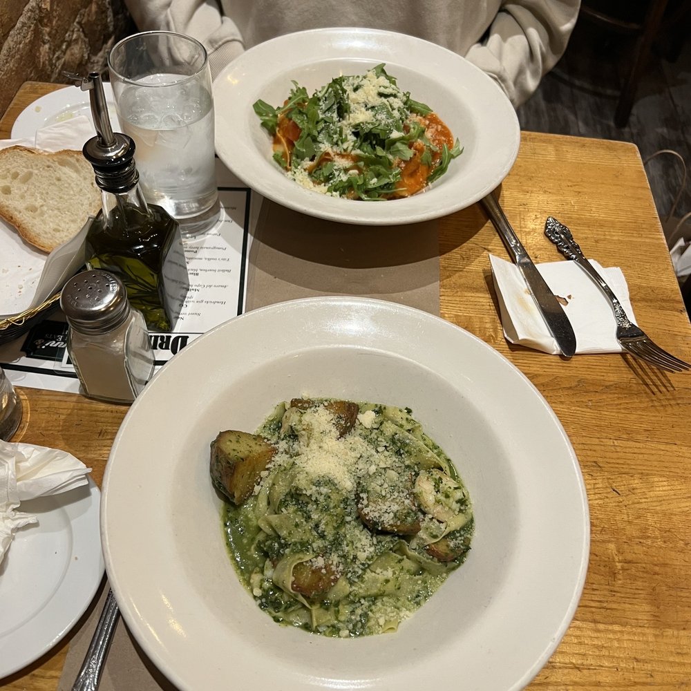 Giovanni's Brooklyn Eats - Pesto Pasta and shrimp Taglietelle - Italian Near Me - Brooklyn, New York Giovanni's Brooklyn Eats - Pesto Pasta and shrimp Taglietelle - Italian Near Me - Brooklyn, New York