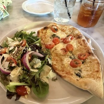Pizzeria Bocce - Pomodoro 1/2 pizza and salad - Pizza Near Me - Cottonwood, Arizona