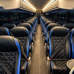 Umbrella Global Bus & Charter - Umbrella Bus San Francisco - 51 - 56 Passenger Executive Motorcoach Interior